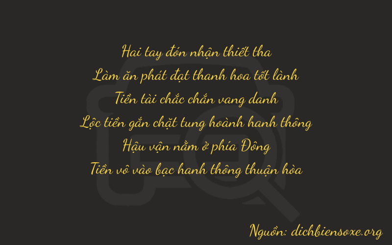 Thơ dịch biển số xe 26870