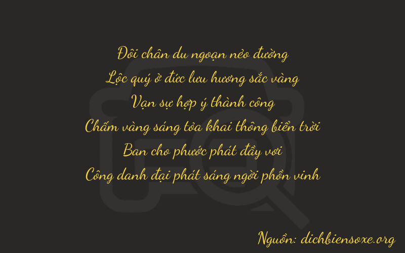 Thơ dịch biển số xe 26881