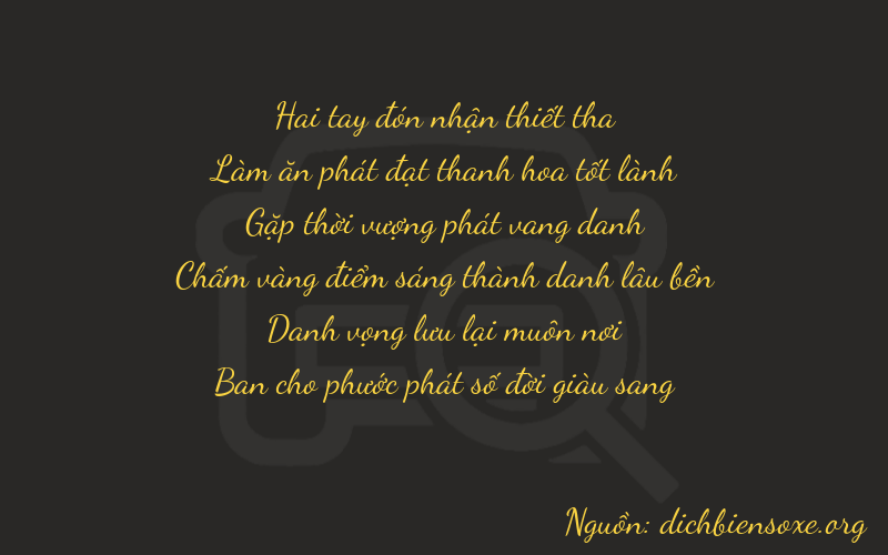 Thơ dịch biển số xe 26888