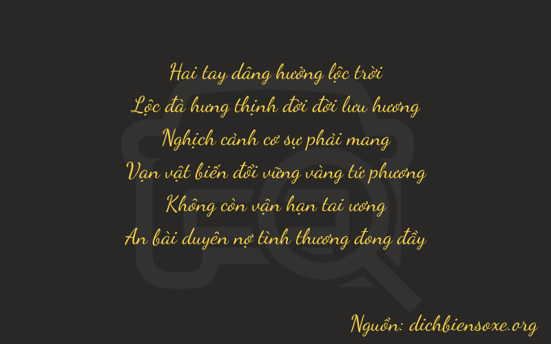 Thơ dịch biển số xe 26904