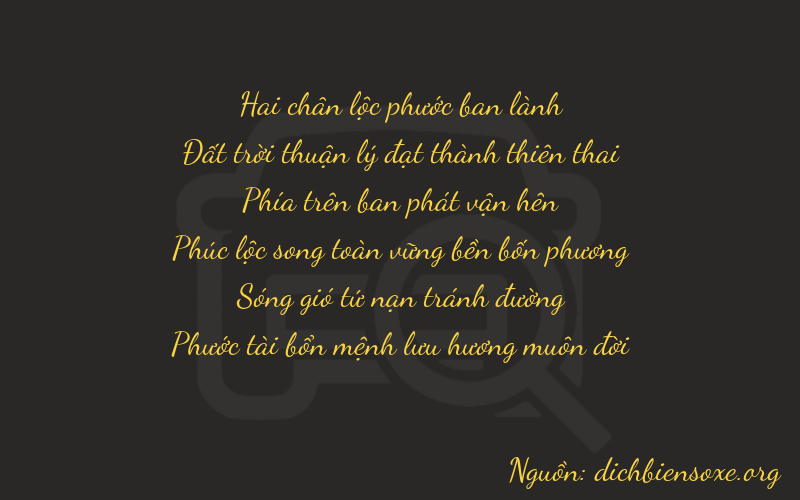 Thơ dịch biển số xe 26936