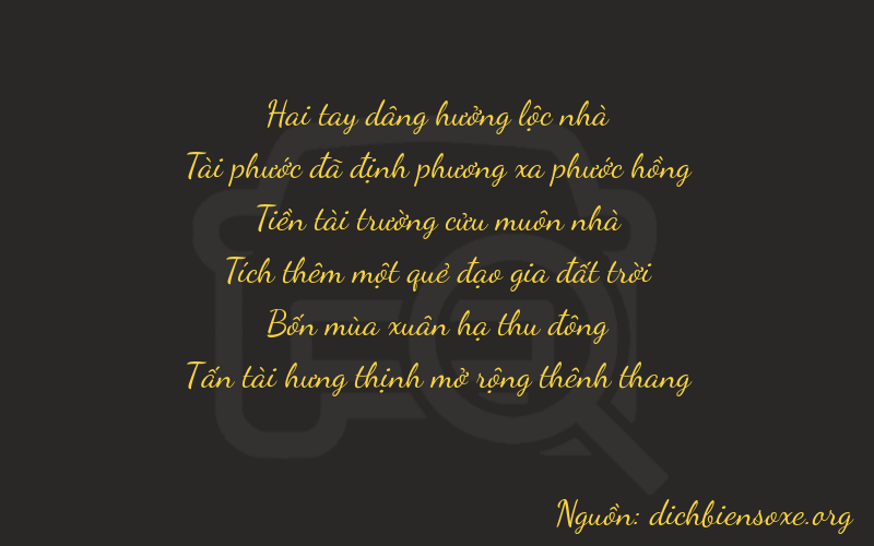 Thơ dịch biển số xe 26948