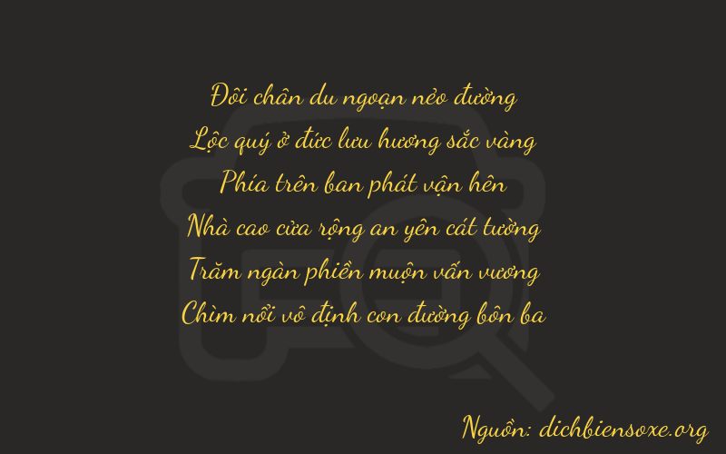 Thơ dịch biển số xe 26953