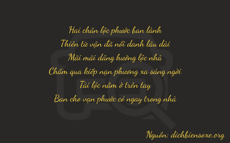 Thơ dịch biển số xe 29288