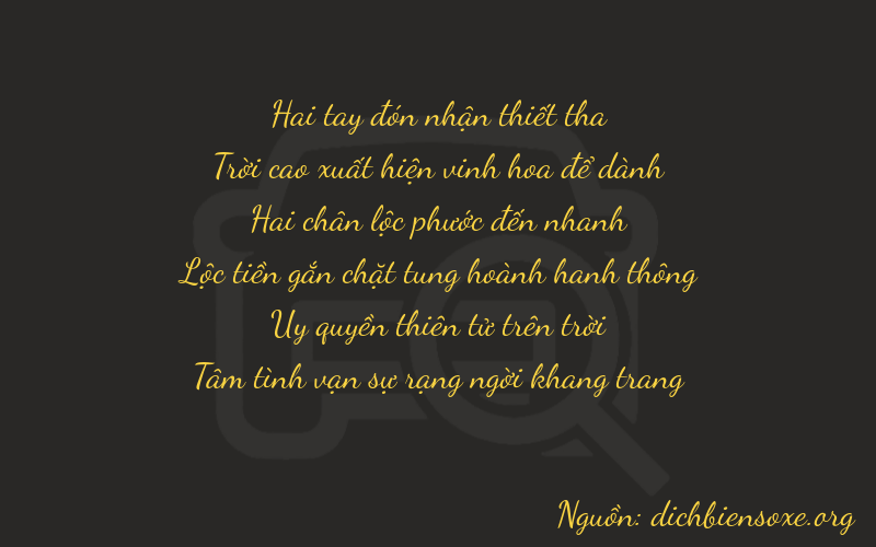 Thơ dịch biển số xe 29294