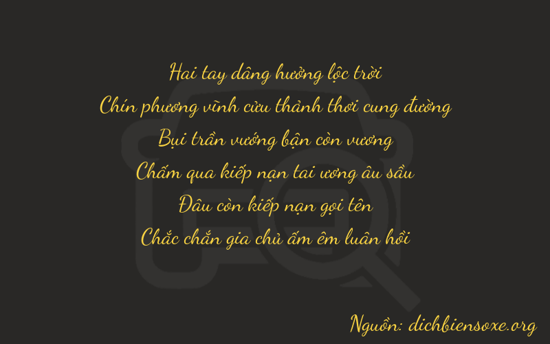 Thơ dịch biển số xe 29301