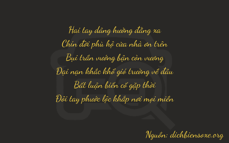 Thơ dịch biển số xe 29302