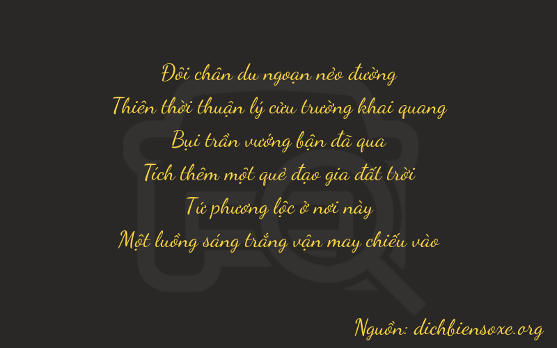 Thơ dịch biển số xe 29341