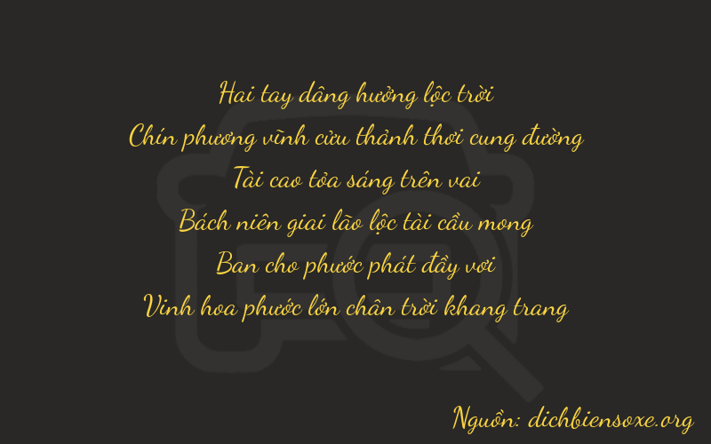 Thơ dịch biển số xe 29382