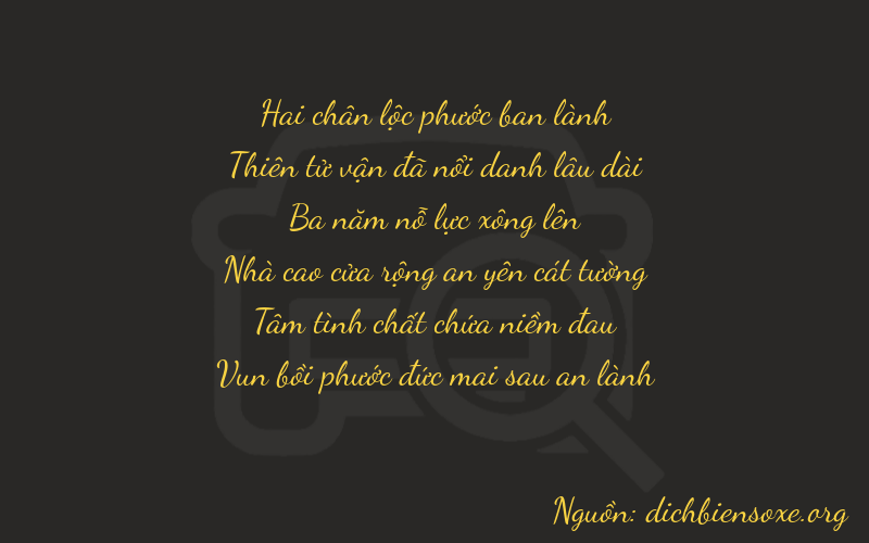 Thơ dịch biển số xe 29387