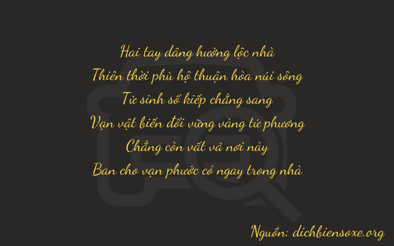 Thơ dịch biển số xe 29408
