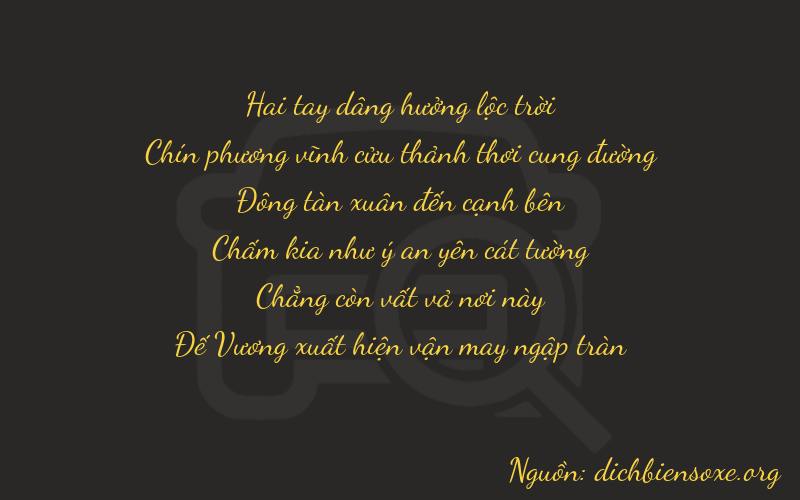 Thơ dịch biển số xe 29409