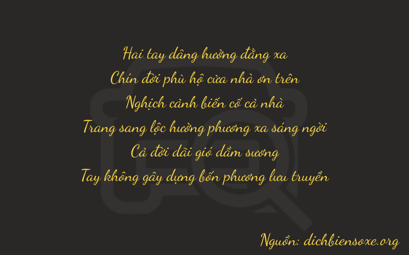 Thơ dịch biển số xe 29410