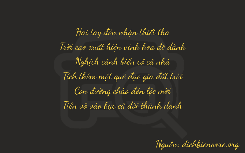 Thơ dịch biển số xe 29420