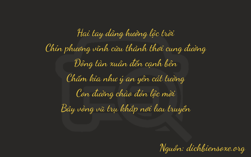 Thơ dịch biển số xe 29427