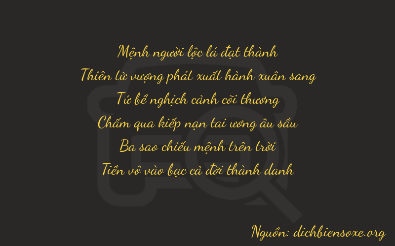 Thơ dịch biển số xe 29430