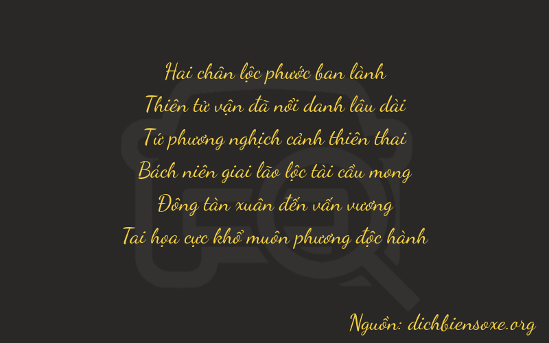 Thơ dịch biển số xe 29441