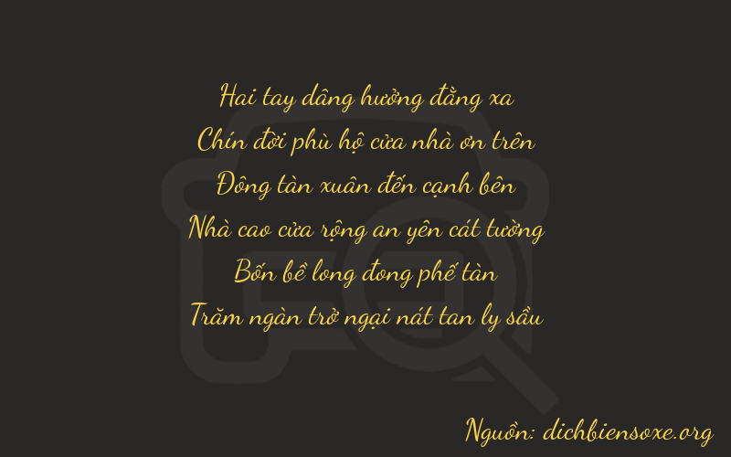 Thơ dịch biển số xe 29446