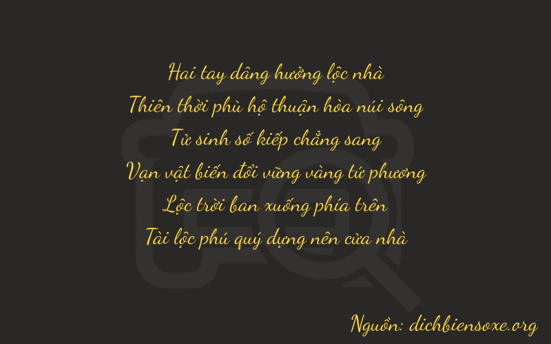 Thơ dịch biển số xe 29462