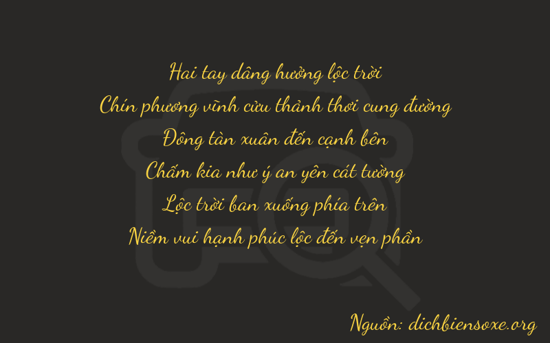 Thơ dịch biển số xe 29463