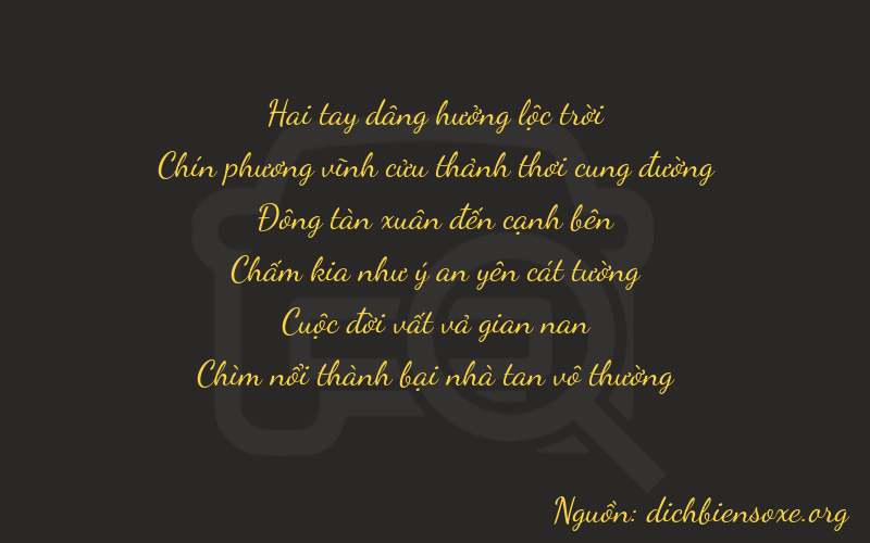 Thơ dịch biển số xe 29472