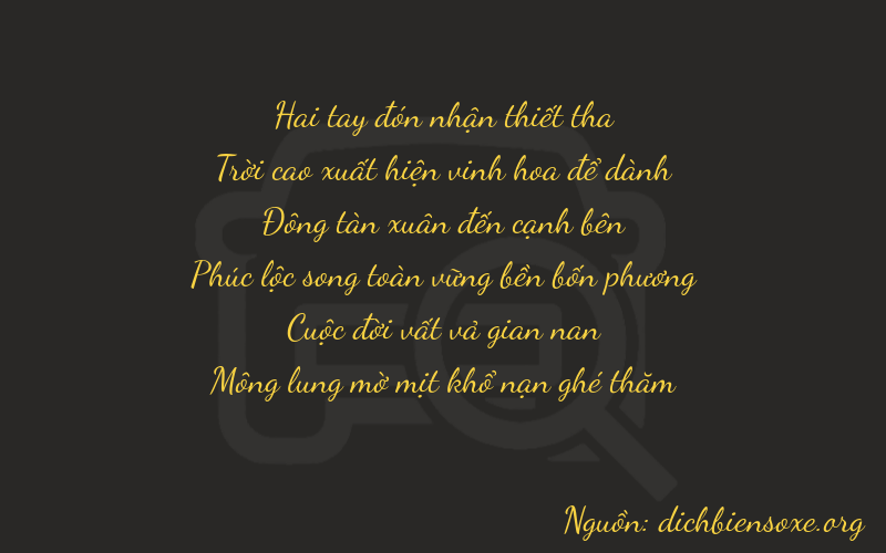 Thơ dịch biển số xe 29474