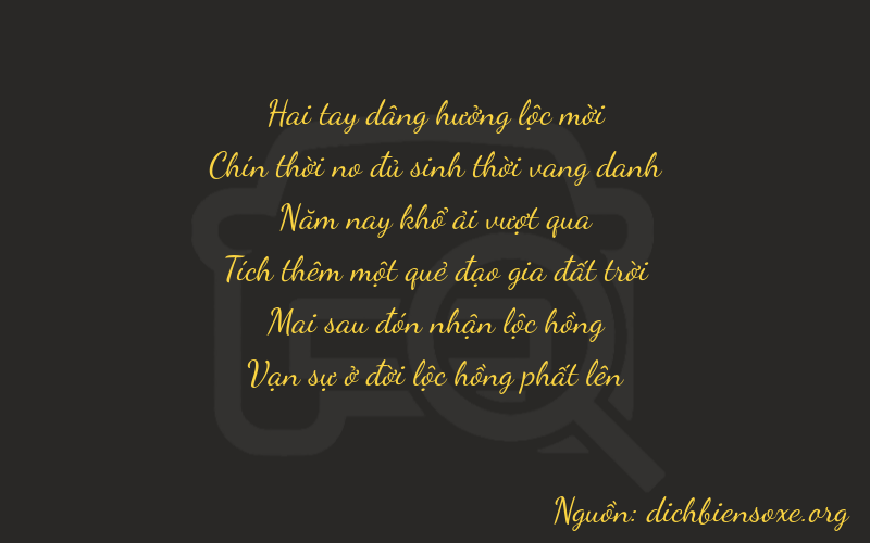 Thơ dịch biển số xe 29524