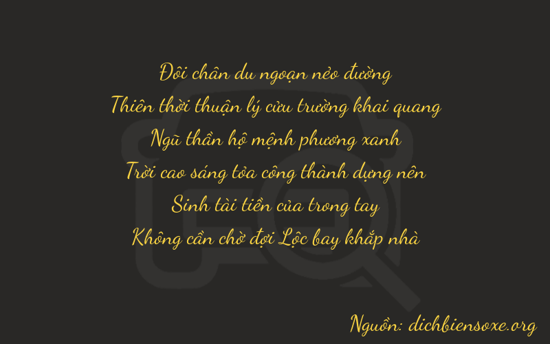 Thơ dịch biển số xe 29530