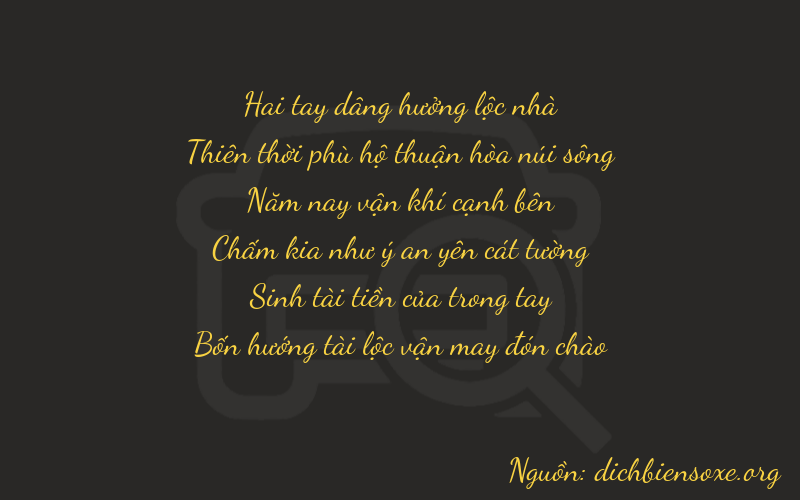 Thơ dịch biển số xe 29534