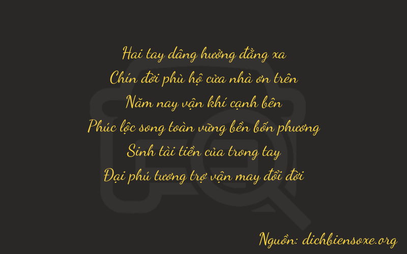 Thơ dịch biển số xe 29536