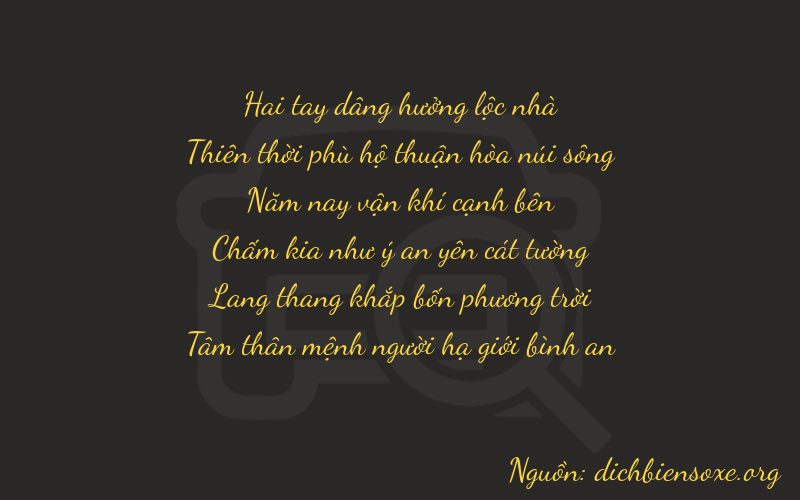 Thơ dịch biển số xe 29543