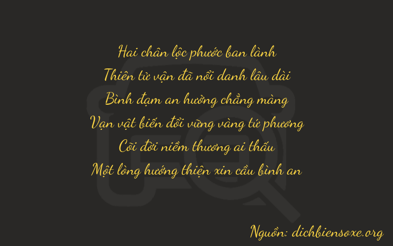 Thơ dịch biển số xe 29549