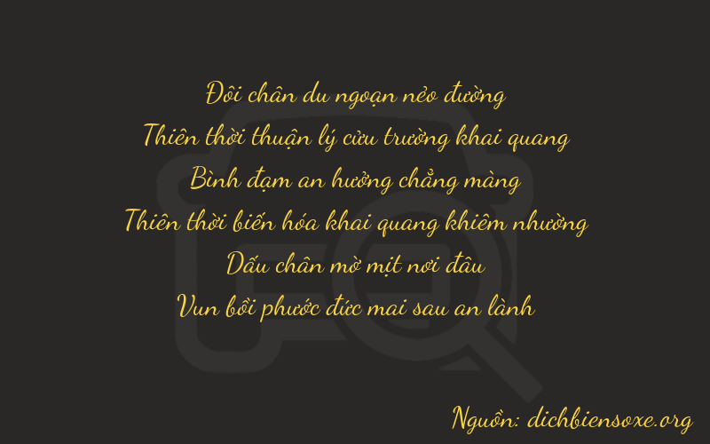 Thơ dịch biển số xe 29557