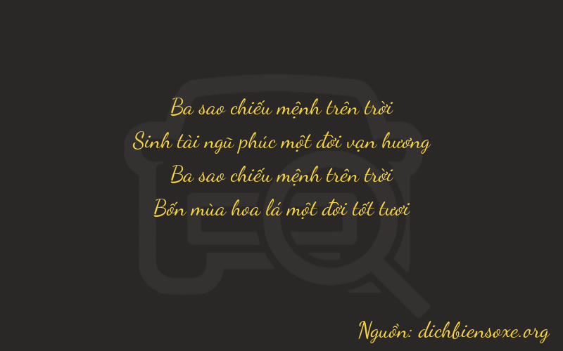 Thơ dịch biển số xe 3531