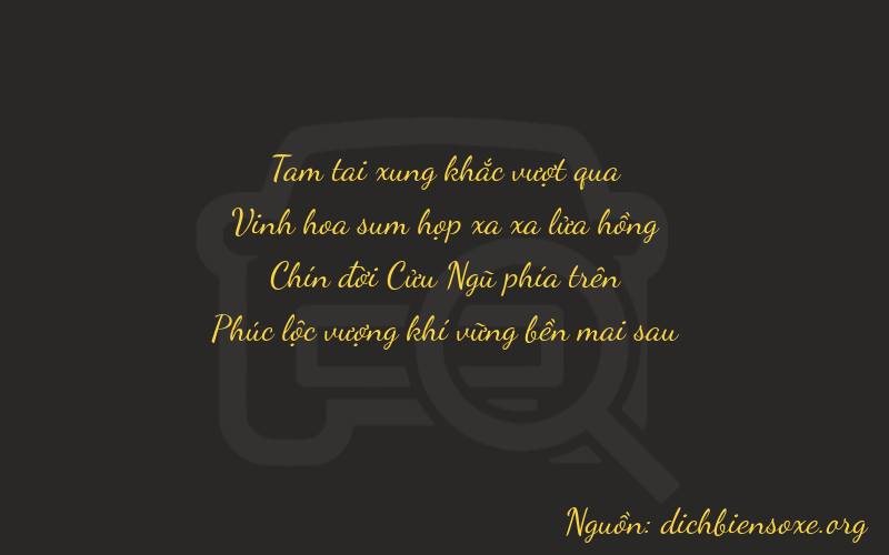 Thơ dịch biển số xe 3796