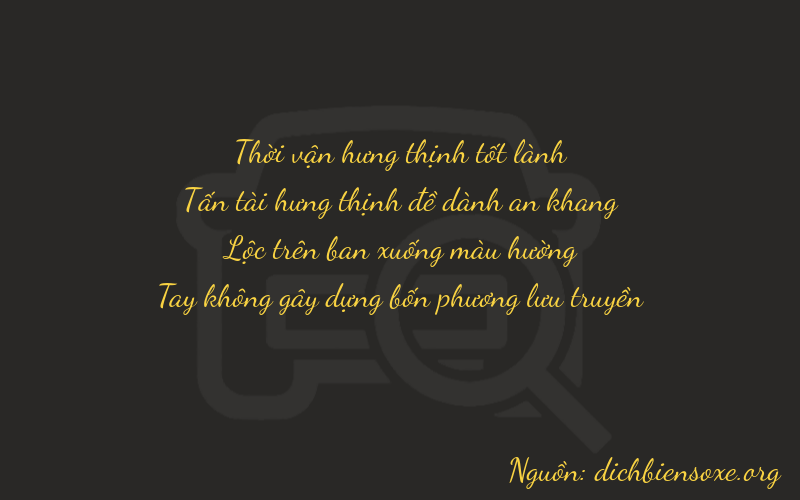 Thơ dịch biển số xe 3880