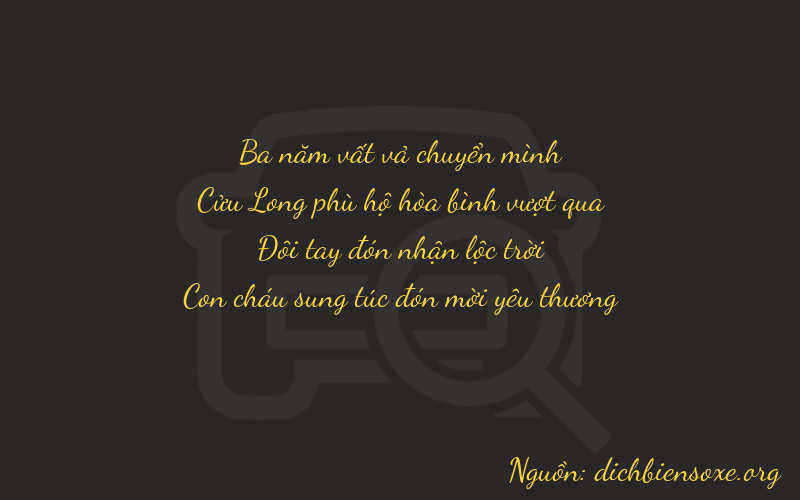Thơ dịch biển số xe 3920