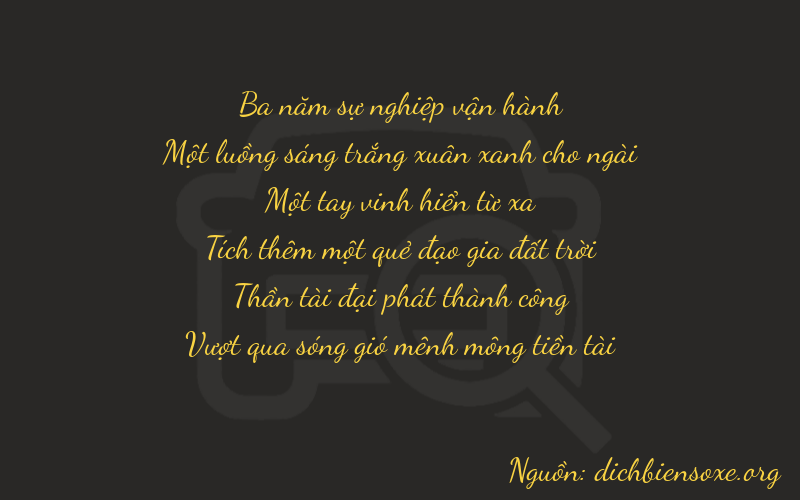 Thơ dịch biển số xe 31163