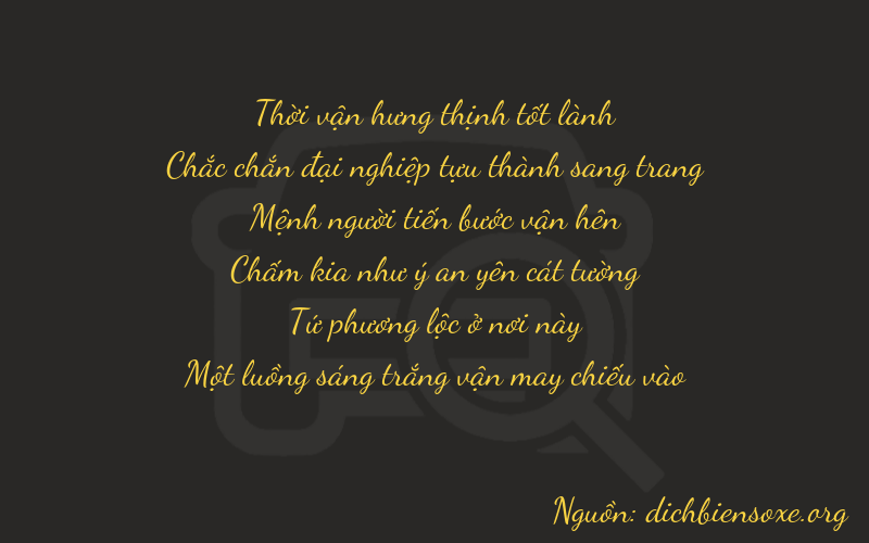 Thơ dịch biển số xe 31241