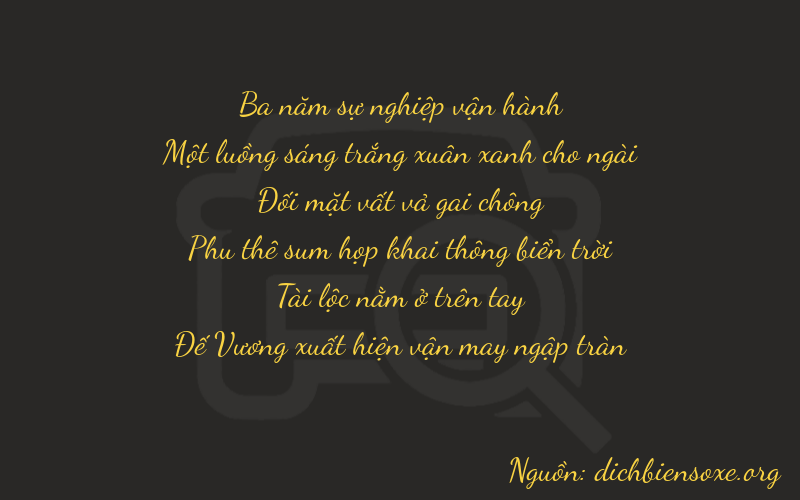 Thơ dịch biển số xe 31289