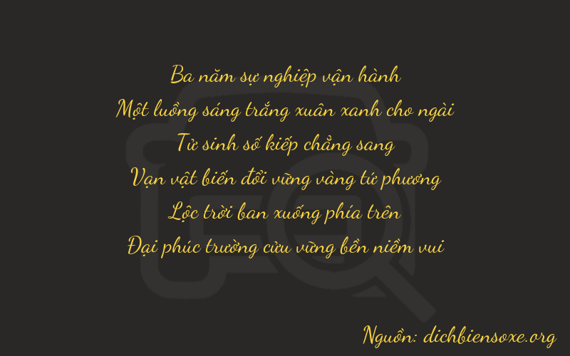Thơ dịch biển số xe 31469