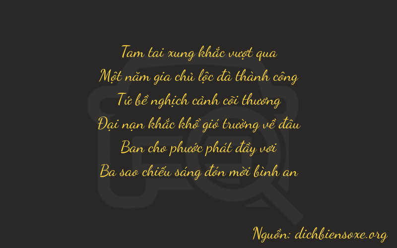 Thơ dịch biển số xe 31483