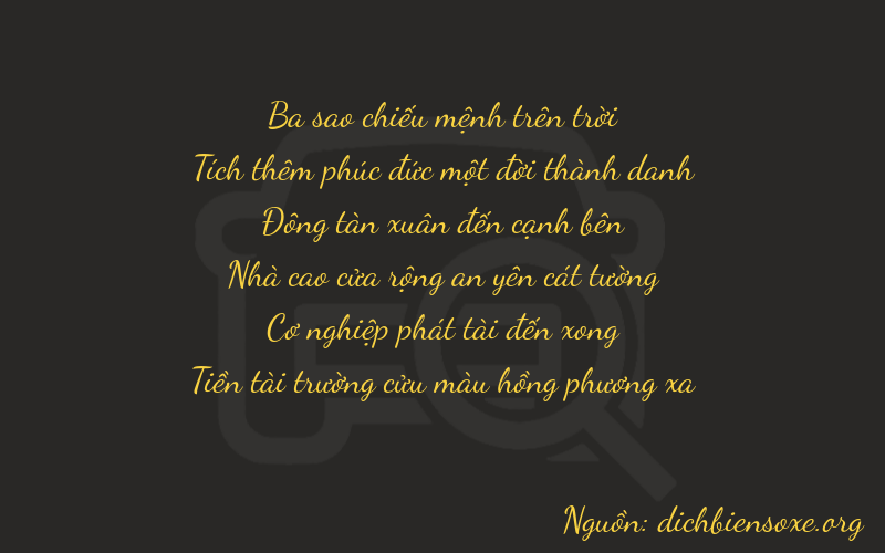 Thơ dịch biển số xe 31489