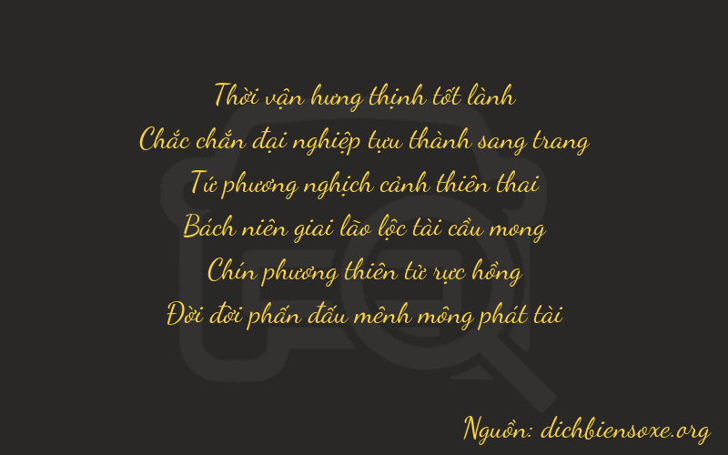 Thơ dịch biển số xe 31493