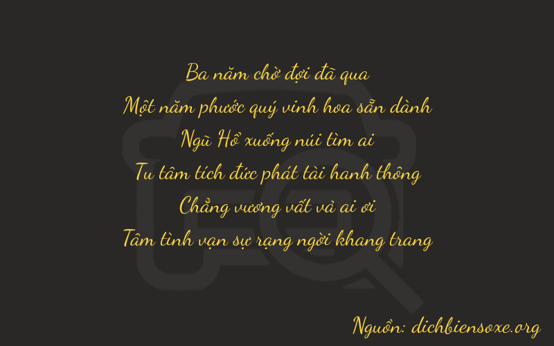 Thơ dịch biển số xe 31504