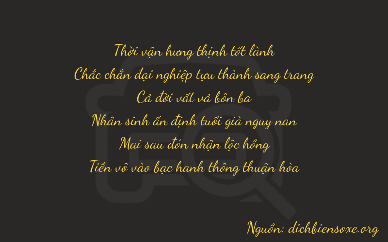 Thơ dịch biển số xe 31520