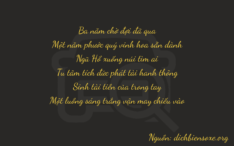 Thơ dịch biển số xe 31531