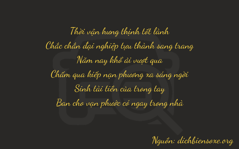 Thơ dịch biển số xe 31538