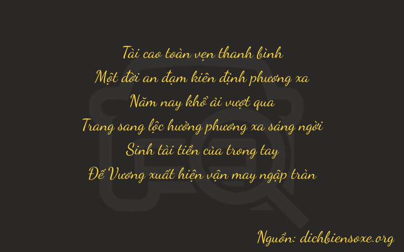 Thơ dịch biển số xe 31539