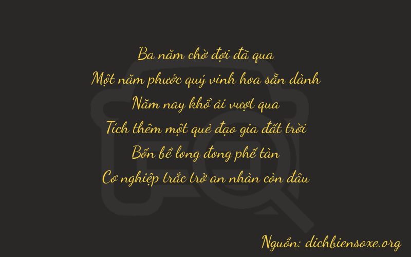 Thơ dịch biển số xe 31549